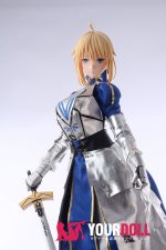 Otaku Doll 65cm 3KG 1穴あり ビニール製のヘッド+シリコンボディ 画像通りの服x2付き 騎士 オナホール 予約販売 新品 - 画像 (6)