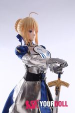 Otaku Doll 65cm 3KG 1穴あり ビニール製のヘッド+シリコンボディ 画像通りの服x2付き 騎士 オナホール 予約販売 新品 - 画像 (2)