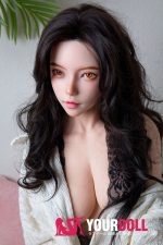 QitaDoll 宁玥 162cm Cカップ ホワイト肌 フルシリコン 植毛式の髪型付き 顎機能追加可 細腰 大人感 ラブドール 新品 - 画像 (11)