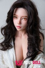 QitaDoll 宁玥 162cm Cカップ ホワイト肌 フルシリコン 植毛式の髪型付き 顎機能追加可 細腰 大人感 ラブドール 新品 - 画像 (5)