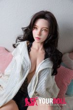 QitaDoll 宁玥 162cm Cカップ ホワイト肌 フルシリコン 植毛式の髪型付き 顎機能追加可 細腰 大人感 ラブドール 新品 - 画像 (14)