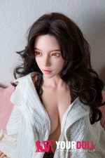 QitaDoll 宁玥 162cm Cカップ ホワイト肌 フルシリコン 植毛式の髪型付き 顎機能追加可 細腰 大人感 ラブドール 新品 - 画像 (8)