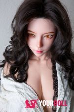 QitaDoll 宁玥 162cm Cカップ ホワイト肌 フルシリコン 植毛式の髪型付き 顎機能追加可 細腰 大人感 ラブドール 新品 - 画像 (7)