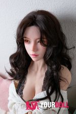 QitaDoll 宁玥 162cm Cカップ ホワイト肌 フルシリコン 植毛式の髪型付き 顎機能追加可 細腰 大人感 ラブドール 新品 - 画像 (12)