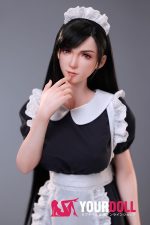 ROSEIDOL #IDOL001 75cm 4.6kg フルシリコン フィギュア コスプレ系 植毛式ヘア&衣装特典付き メイド服 先行販売
