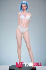 ROSEIDOL #ROSE002 75cm 4kg フルシリコン フィギュア コスプレ系 植毛式のヘア付き 同じ服購入可 クール系 新品 - 画像 (6)
