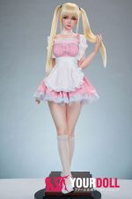 ROSEIDOL #ROSE003 80cm 7kg フルシリコン フィギュア コスプレ系 植毛式のヘア付き 同じ服購入可 メイド 新品 - 画像 (7)