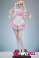 ROSEIDOL #ROSE003 80cm 7kg フルシリコン フィギュア コスプレ系 植毛式のヘア付き 同じ服購入可 メイド 新品 - 画像 (6)