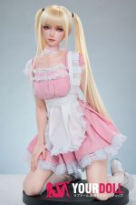 ROSEIDOL #ROSE003 80cm 7kg フルシリコン フィギュア コスプレ系 植毛式のヘア付き 同じ服購入可 メイド 新品 - 画像 (2)