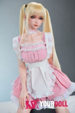 ROSEIDOL #ROSE003 80cm 7kg フルシリコン フィギュア コスプレ系 植毛式のヘア付き 同じ服購入可 メイド 新品 - 画像 (5)