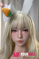 DOLLSENIOR 水尺葵(Aoi) 160cm Eカップ ノーマル肌 フルシリコン 顎機能付き バニーガール ぽっちゃり ラブドール - 画像 (4)