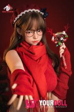 DOLLSENIOR 美咲(meixiao) 160cm Eカップ ノーマル肌 フルシリコン 顎機能付き エッチ 巨尻 サンタガール ラブドール