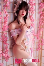 Sangedoll 眠兔 #34 新158cm Dカップ 顎機能追加可 フルシリコン 魅惑 美乳 ラブドール 新品 - 画像 (11)