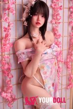 Sangedoll 眠兔 #34 新158cm Dカップ 顎機能追加可 フルシリコン 魅惑 美乳 ラブドール 新品 - 画像 (10)