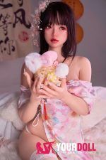 Sangedoll 眠兔 #34 新158cm Dカップ 顎機能追加可 フルシリコン 魅惑 美乳 ラブドール 新品 - 画像 (16)