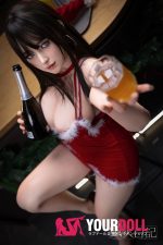 蛍火日記 夜蘭 164cm Gカップ フルシリコン 顎機能追加可 巨乳 細腰 サンタガール 魅惑 ラブドール 新品 - 画像 (2)
