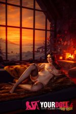 Top Fire Doll Bella T61 174cm Gカップ ノーマル肌 フルシリコン 顎機能付き 長身美女 巨乳 セクシー ラブドール - 画像 (17)