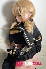 ElsaBabe 中江灯子 RAD038 144cm-M ピンク肌 フルシリコン エルフ耳 ツンデレ 不良少女 アニメドール - 画像 (9)