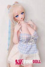 ElsaBabe 伊月珊瑚 AHR029 148cm-L ピンク肌 フルシリコン 太眉 愛嬌 アニメドール - 画像 (9)