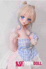 ElsaBabe 伊月珊瑚 AHR029 148cm-L ピンク肌 フルシリコン 太眉 愛嬌 アニメドール - 画像 (2)