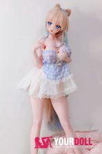 ElsaBabe 伊月珊瑚 AHR029 148cm-L ピンク肌 フルシリコン 太眉 愛嬌 アニメドール - 画像 (15)