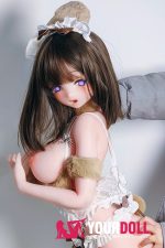 ElsaBabe 諏訪部晴香 AHR023 140cm-M ピンク肌 フルシリコン ふわふわ 美人 アニメドール - 画像 (5)