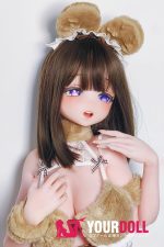 ElsaBabe 諏訪部晴香 AHR023 140cm-M ピンク肌 フルシリコン ふわふわ 美人 アニメドール - 画像 (6)