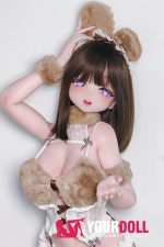 ElsaBabe 諏訪部晴香 AHR023 140cm-M ピンク肌 フルシリコン ふわふわ 美人 アニメドール - 画像 (10)