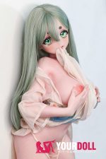 ElsaBabe 夢乃綾野 AHR021 140cm-M ピンク肌 フルシリコン 美人 麻呂眉 アニメドール - 画像 (13)