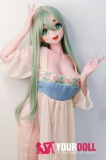 ElsaBabe 夢乃綾野 AHR021 140cm-M ピンク肌 フルシリコン 美人 麻呂眉 アニメドール - 画像 (15)