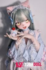 ElsaBabe 桃井望 AHR026 140cm-M ピンク肌 フルシリコン わがまま エルフ耳 メイド アニメドール - 画像 (2)