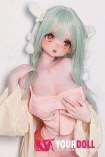 ElsaBabe 雪村鈴鹿 RAD056 140cm-M ピンク肌 フルシリコン 麻呂眉 赤面 美人 アニメドール - 画像 (7)
