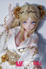 ElsaBabe 西野雅代 AHR028 148cm-L ピンク肌 フルシリコン 上品 女神 神聖 エルフ耳 アニメドール 新品 - 画像 (6)