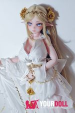 ElsaBabe 西野雅代 AHR028 148cm-L ピンク肌 フルシリコン 上品 女神 神聖 エルフ耳 アニメドール 新品 - 画像 (28)