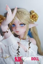 ElsaBabe 西野雅代 AHR028 148cm-L ピンク肌 フルシリコン 上品 女神 神聖 エルフ耳 アニメドール 新品 - 画像 (8)