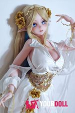 ElsaBabe 西野雅代 AHR028 148cm-L ピンク肌 フルシリコン 上品 女神 神聖 エルフ耳 アニメドール 新品 - 画像 (18)