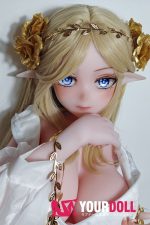 ElsaBabe 西野雅代 AHR028 148cm-L ピンク肌 フルシリコン 上品 女神 神聖 エルフ耳 アニメドール 新品 - 画像 (4)