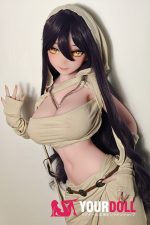 ElsaBabe 水田新奈 AHR019 148cm-L ピンク肌 フルシリコン 美人姉 巨乳 セクシー アニメドール - 画像 (2)