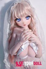 ElsaBabe 早川紗綾 RAD011 148cm-L ピンク肌 フルシリコン 楚々 巨乳 アニメドール - 画像 (14)