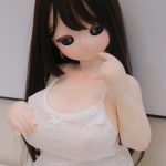 CroissantDoll(羊角社Doll) #B06 128cm デカールメイク ビニール製のヘッド 巨乳 肉感的 かわいい 同じ服購入可 ラブドール