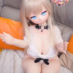 CroissantDoll(羊角社Doll) #B06 128cm デカールメイク ビニール製のヘッド 巨乳 サキュバス姉妹 同じ服購入可 アニメドール