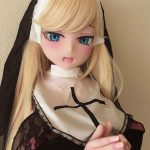 IROKEBIJIN Anna 148cm-巨尻 Lカップ S-TPE製 ボディ選択可  White肌 かわいい 笑い顔 爆乳 アニメドール