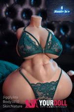 Jigglyjoy #JJ10 24.2kg 63cm Iカップ シリコン製 ヘッド追加可 Nature肌 トルソー 爆乳 細腰 巨尻 半身ラブドール - 画像 (8)