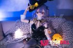 WM Dolls 柠萌 159cm Bカップ #Y007 ビニール製ヘッド+TPE製ボディ 魔女 ちっぱい 猫口 アニメドール - 画像 (15)