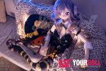 WM Dolls 柠萌 159cm Bカップ #Y007 ビニール製ヘッド+TPE製ボディ 魔女 ちっぱい 猫口 アニメドール - 画像 (19)