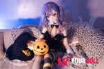 WM Dolls 柠萌 159cm Bカップ #Y007 ビニール製ヘッド+TPE製ボディ 魔女 ちっぱい 猫口 アニメドール - 画像 (13)