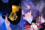 WM Dolls 柠萌 159cm Bカップ #Y007 ビニール製ヘッド+TPE製ボディ 魔女 ちっぱい 猫口 アニメドール - 画像 (11)