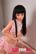 MLW Mia(美亜) #22 145cm Bカップ シリコンヘッド+TPEボディ 小麦肌 エッチ ラブドール - 画像 (14)