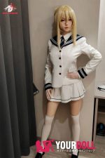 DOLLSENIOR 水尺葵(Aoi) 163cm Eカップ ノーマル肌 フルシリコン 顎機能付き 巨乳 美人 ラブドール - 画像 (4)