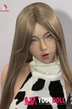 DOLLSENIOR 凛纱(Linsha) 165cm Bカップ リアルな肌質感付き ノーマル肌 フルシリコン 顎機能付き リアル彼女 ラブドール